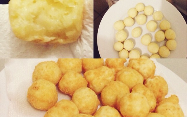 Bolinha de queijo superprática