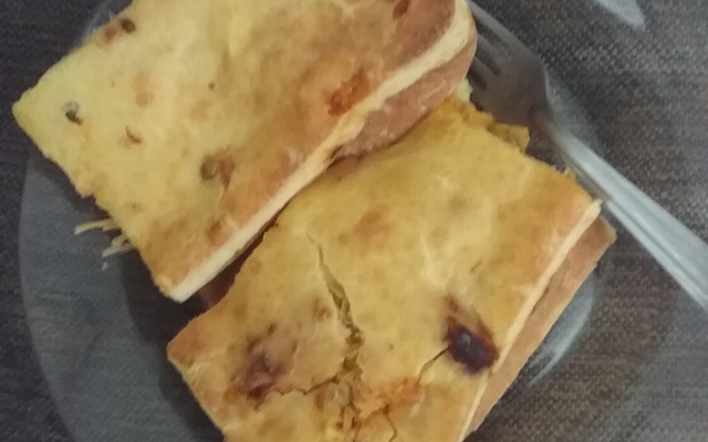 Torta de frango de liquidificador prática