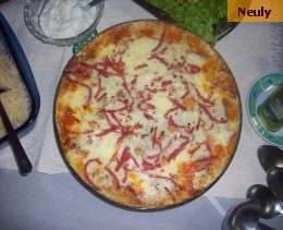 Lasanha com purê de batata