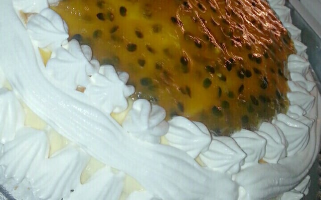 Bolo mousse de maracujá vapt vupt