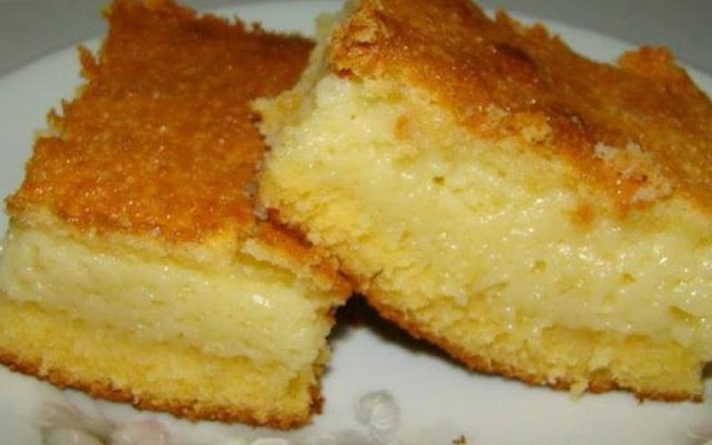 Bolo de milho cremoso