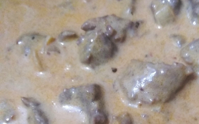 Estrogonofe de carne