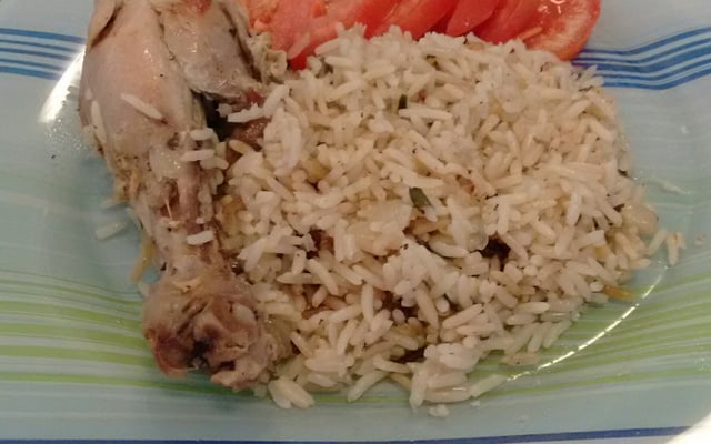 Arroz com frango