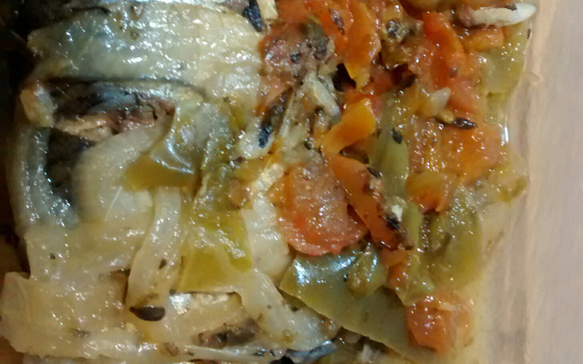 Escabeche de sardinha (tipo enlatada)
