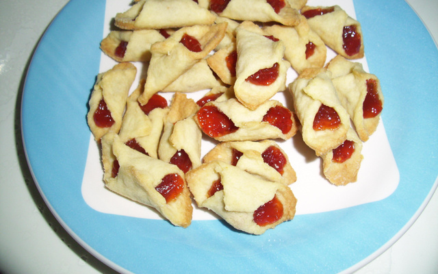 Biscoito de nata com goiabada