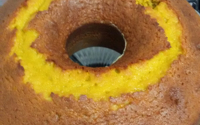 Bolo de cenoura fofinho