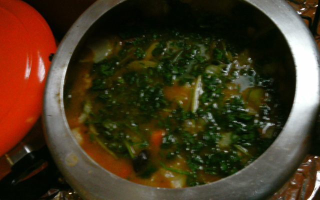 Mocotó com Feijão Branco