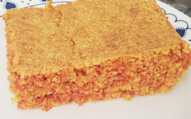 Bolo de açafrão (exótico)