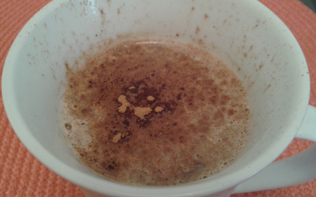 Queimadinha de leite com canela