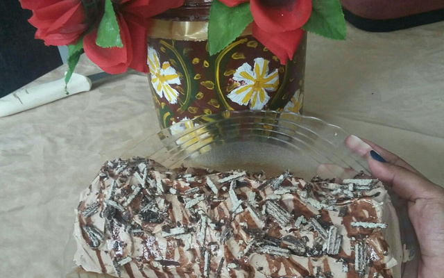 Rocambole de chocolate vapt vupt