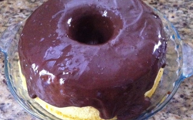 Bolo de laranja de microondas