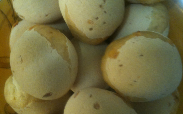 Pão de queijo com massa de batata
