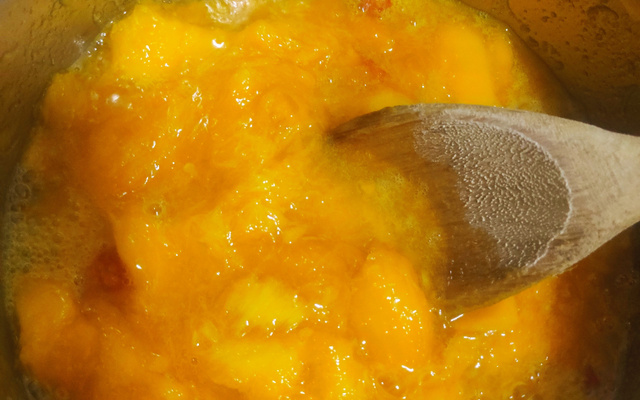 Geleia de manga picante