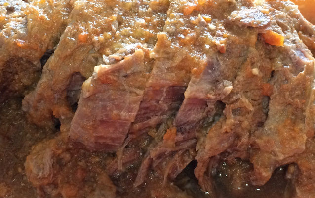 Carne de panela com molho (fácil, prática e light)