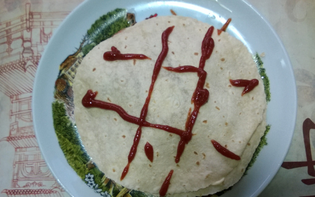 Pão sírio rápido e gostoso