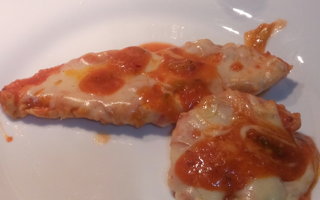 Frango à parmegiana light de forno