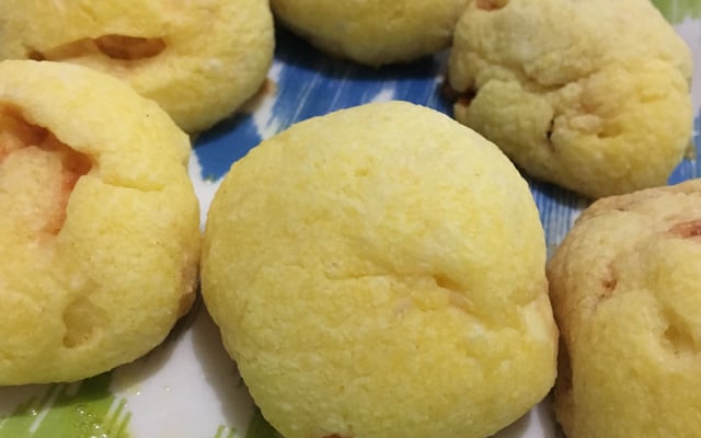 Pão de queijo de micro-ondas