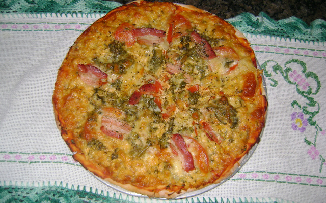 Massa de pizza deliciosa