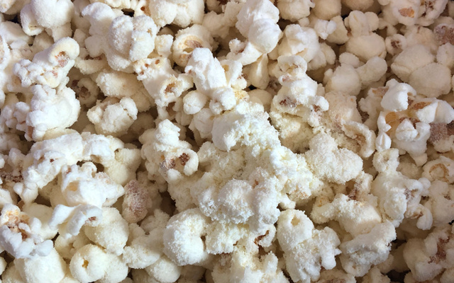 Pipoca com leite ninho