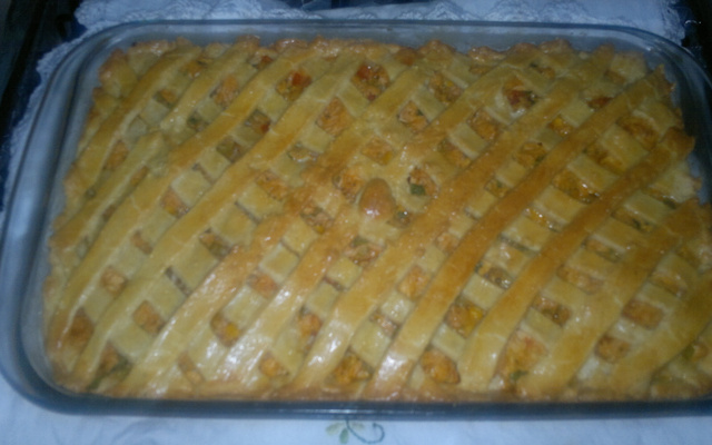 Empadão de frango Linão