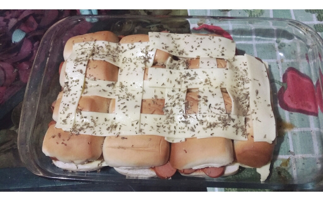 Cachorro-quente no forno