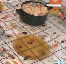 Sopa seca do Amarildo.