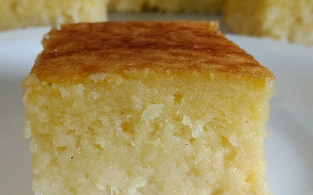 Bolo de fubá cremoso da Jú