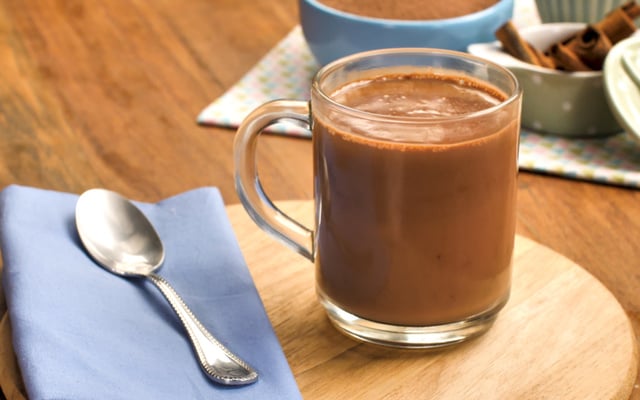 Chocolate quente cremoso