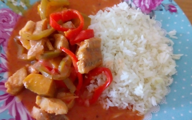 Moqueca de peixe sem oleo de dende