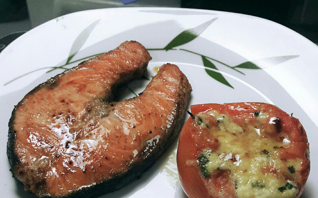 Melhor tomate recheado do mundo