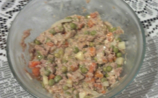 Patê de atum a primavera