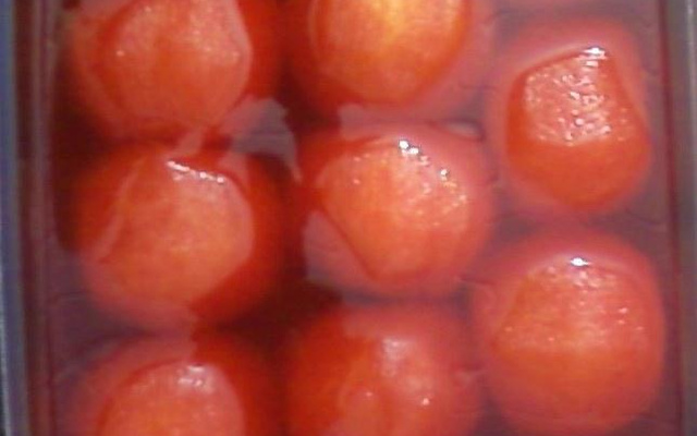 Doce refrescante de maçã