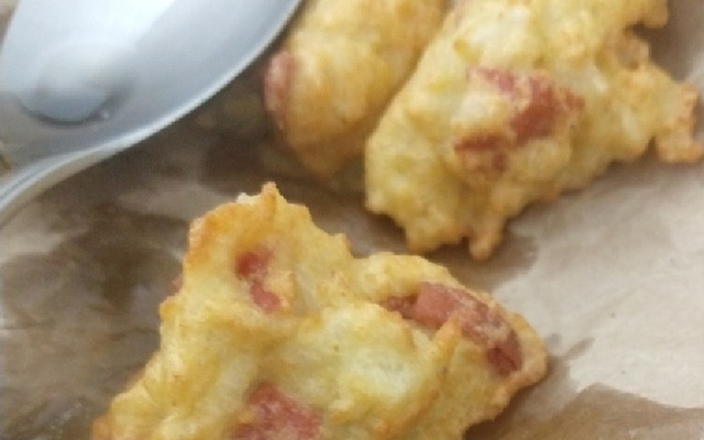 Bolinho de arroz e queijo de liquidificador