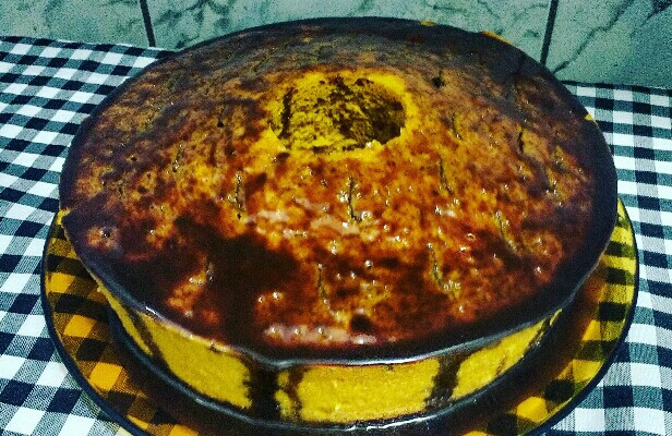 Bolo de cenoura integral