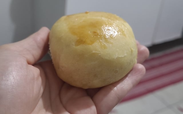 Pão de batata recheado