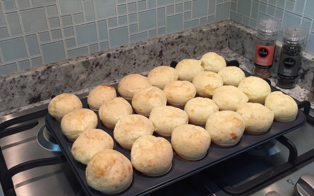 Pão de queijo de liquidificador