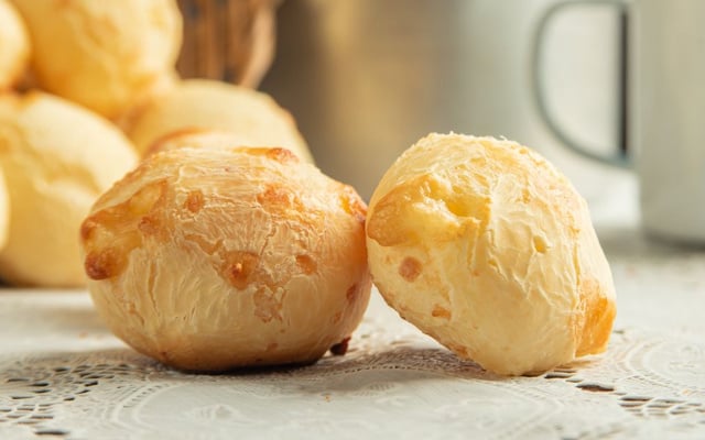 Pão de queijo 3 ingredientes