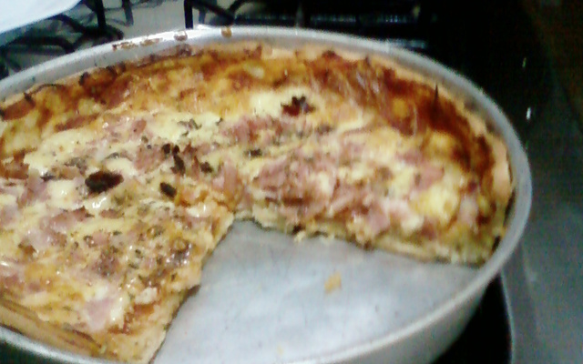 Pizza à moda de chicago