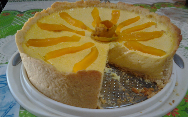 Torta de manga simples
