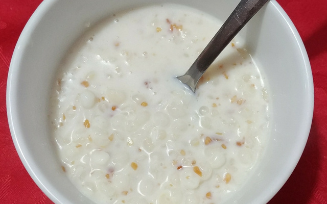 Canjica branca fácil e rápida