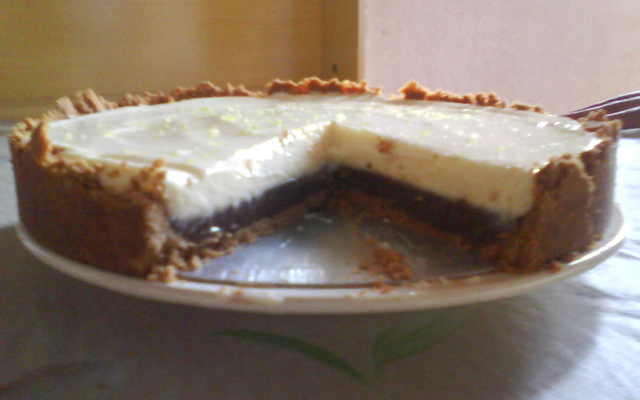Torta de chocolate e limão