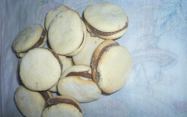 Alfajor de amido de milho (Maisena)