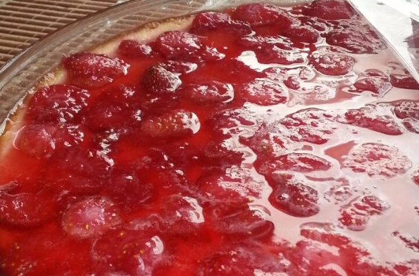 Cheesecake de morango