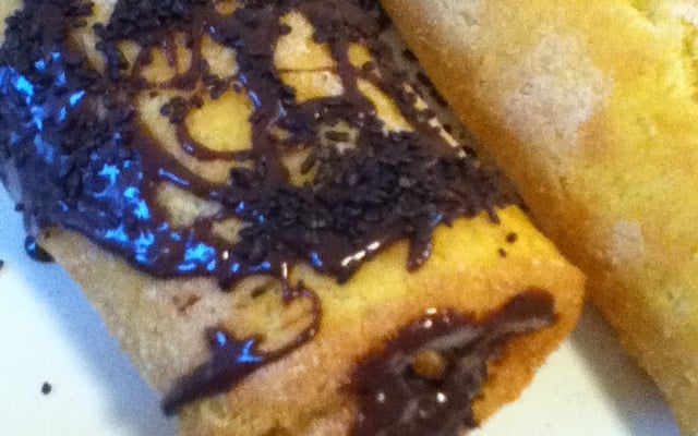 Rocambole prático de doce de leite