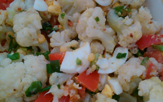 Salada de couve-flor