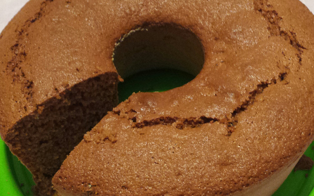 Bolo de açúcar mascavo