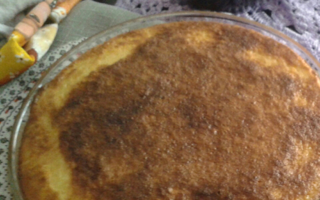 Bolo de fuba cremoso