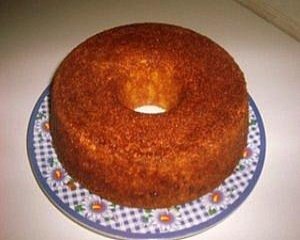 Bolo de farinha de milho