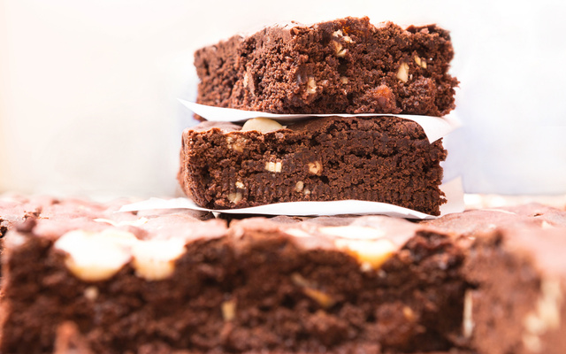 Brownie de macadâmia