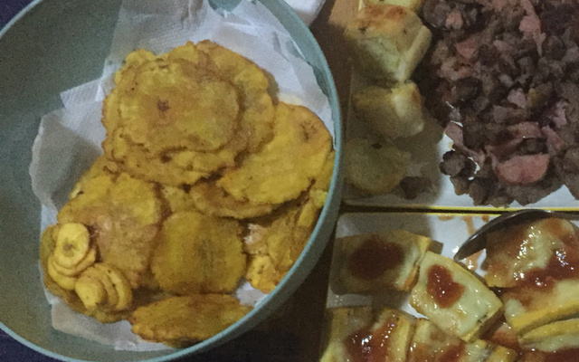 Banana verde  (patacon colombiano)